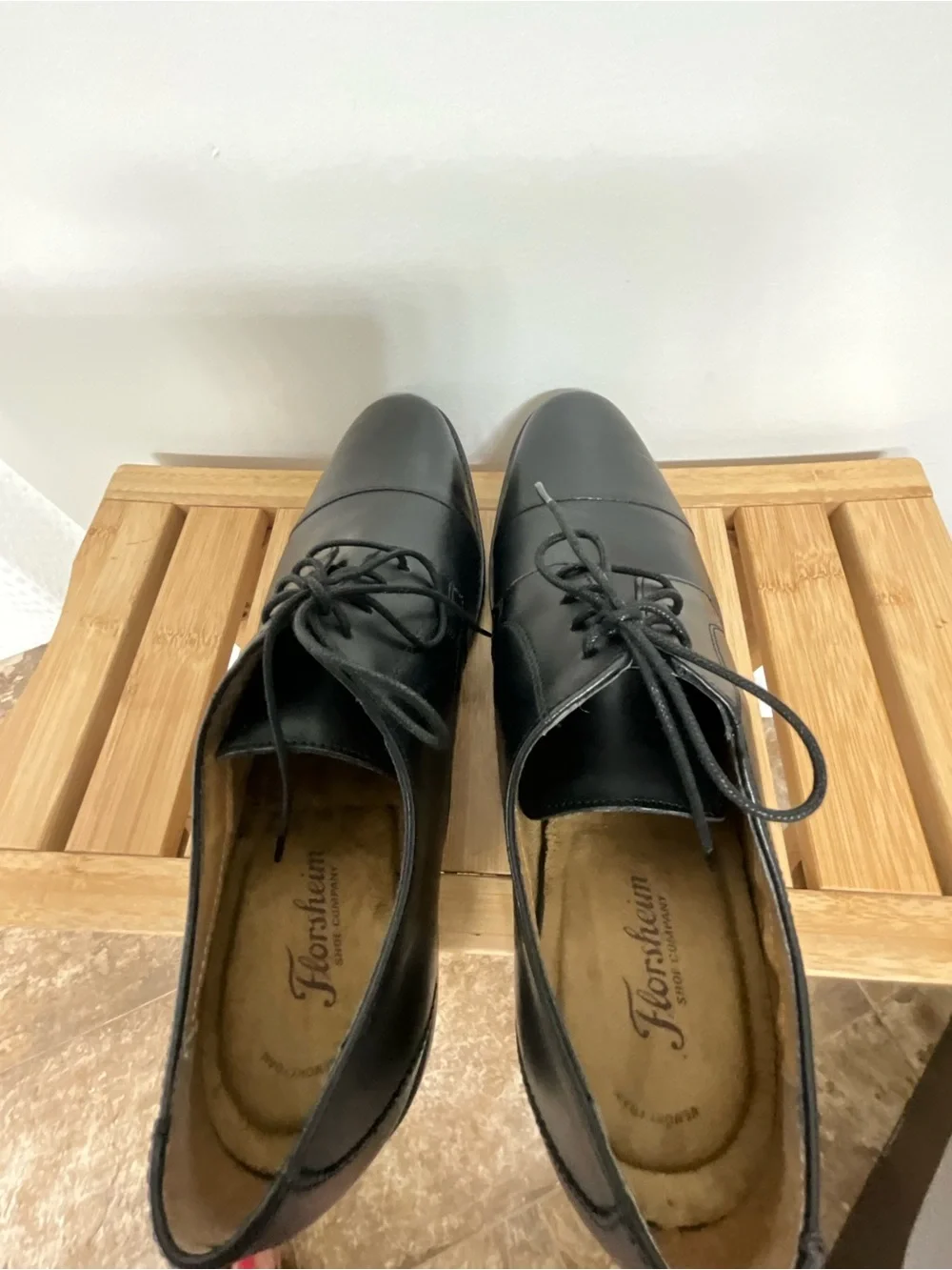 Florsheim Matera Cap Toe Oxford Black Leather Dress Shoes Men’s 13 D 11840
